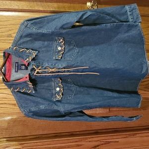 Jackie Blue Denim shirt